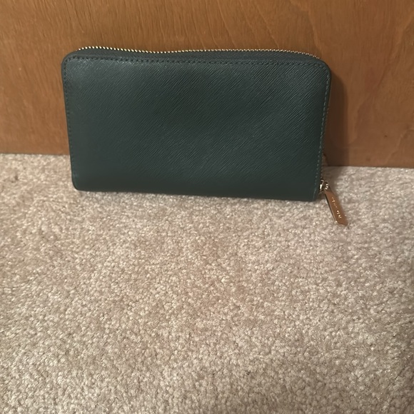 Green Michael Kors Wallet - Picture 3 of 5
